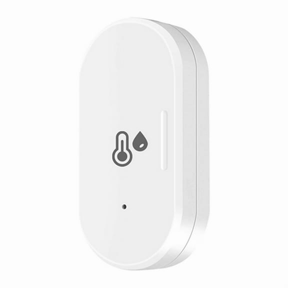 2pcs Tuya ZigBee Smart Temperature & Humidity Sensor, Outdoor Hygrometer Thermometer Mini Temperature Humi