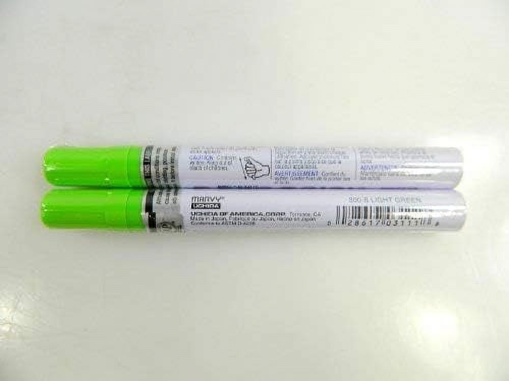 2pcs Two (2) Deco Color Marvy Uchida Broad Line Opaque Paint Marker