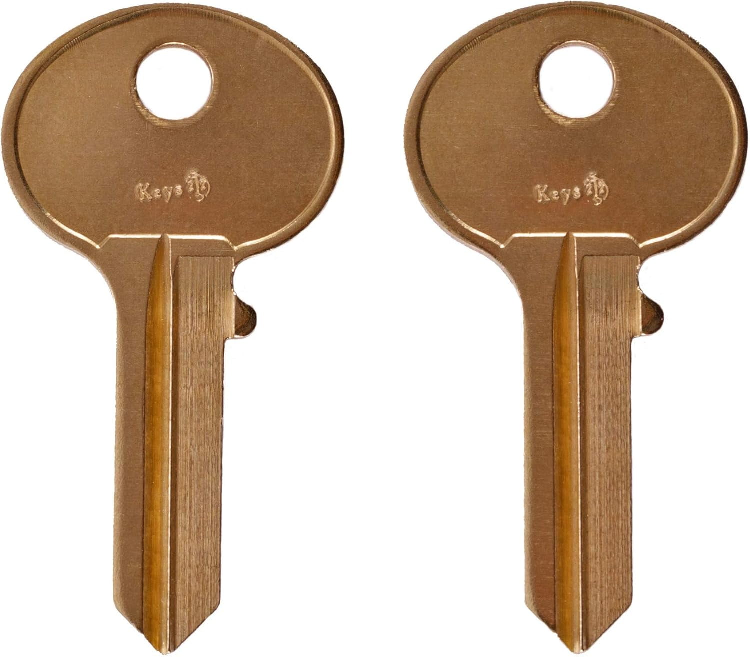 2pcs Two Replacement for Hon File Cut to Lock/Key Numbers from