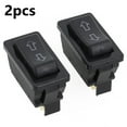 thumbnail image 1 of 2pcs UNIVERSAL DC 12V 2-WAY MOMENTARY ELECTRIC AERIAL UP DOWN ROCKER SWITCH, 1 of 8