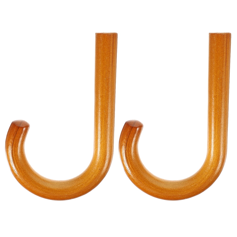 2pcs Umbrella Handle Replacement Wood Umbrella Grip Handle Replacement