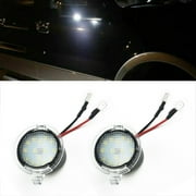 2pcs Under Side Mirror Puddle Lights For Ford Edge 2007-2018 For Mondeo MK5 2015-2017 For Ford Fusion Gen 2 2014-2015 Signal Led