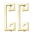 2pcs Unique Door Knobs Zinc Alloy Cupboard Drawer Sturdy