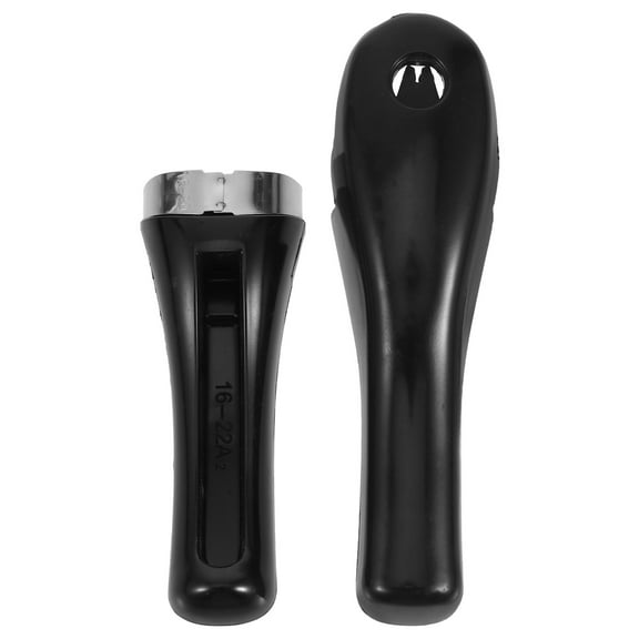 2pcs Universal Bakelite Pot Handle Replacement with Screw Scald-Proof Long Handle Grip for Pans and Pots,Pressure Cooker Accessories Removable Cooker Handles,