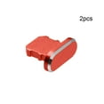 thumbnail image 1 of 2pcs Universal Dustproof Cover Aluminium Alloy Dock Port Cap Anti Dust Plug Metal Stopper ORANGE, 1 of 1