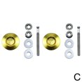 2pcs Universal Modified Car Latch Push Button Billet Latch Pin