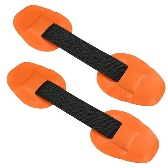 2pcs Universal Strap Handle Patches Carry Grab Handle for Paddle Board Inflatable Boats Canoe Kayak Orange