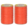 thumbnail image 1 of 2pcs Upholstery Sewing Thread 328 Yards 300m Polyester String, Orange, 1 of 6