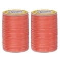 thumbnail image 1 of 2pcs Upholstery Sewing Thread 328 Yards 300m Polyester String, Pink, 1 of 6