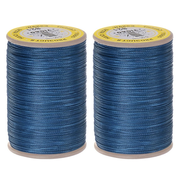 2pcs Upholstery Sewing Thread 328 Yards 300m Polyester String, Royalblue