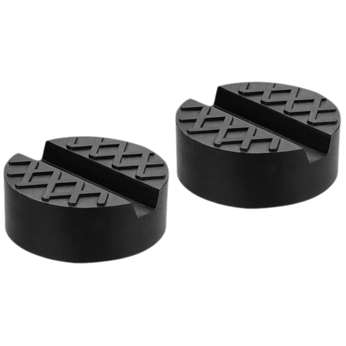 2pcs Vehicle Jack Pad Floor Jack Rubber Pad Jack Rubber Support Block for Vehicle