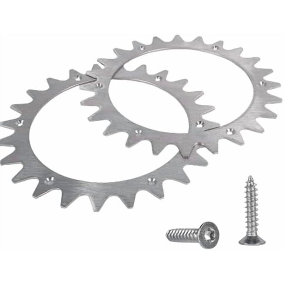 2pcs Versatile Robotic Wheel for Landroid S/M Robotic Lawn Ensures Stable On Wet Uneven Ground Garden Tool Accessory$$Garden &