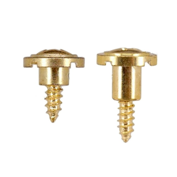 2pcs Vintage String Trees Strings Retainer With Screw Round Slotted Guides Trees Musical Instrument Accessories