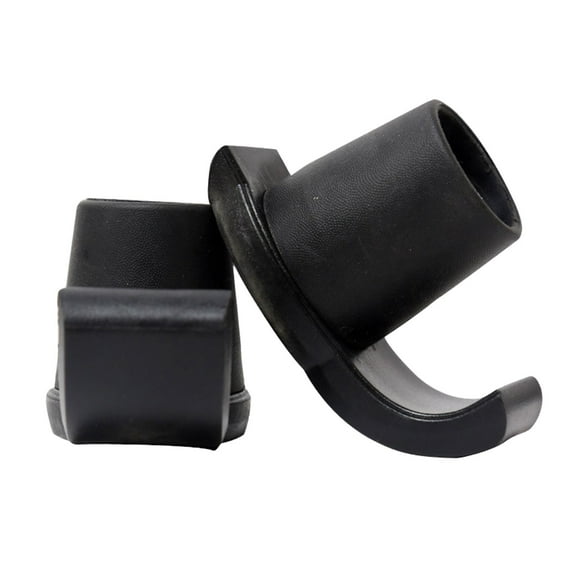 2pcs Walkers Ski Glides Walkers Glide Skis for 1 1/8 inch Tube Universal Skis for Walkers for Seniors Replacement Glide Caps Fit Walkers Feet Replacement Black