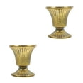 thumbnail image 1 of 2pcs Wall Hanging Planter Metal Wall Mounted Flower Pot Rustic Half Vase Indoor Wall Planter Hanging Planter Hanging Flower Pot Decor Wall Flower Vase, 1 of 8