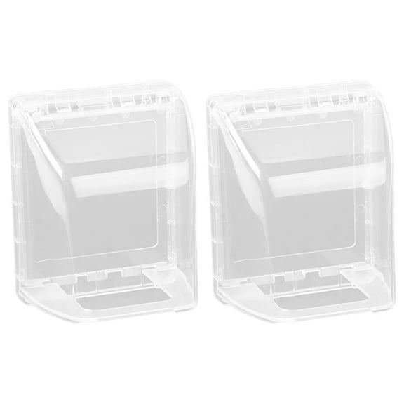 2pcs Wall Outlet Covers Electric Outlet Covers Socket Plug Protection Covers for Bathroom Living Room