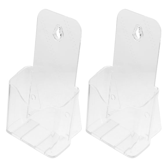 HEMOTON Acrylic Document Holder for Desktop Transparent and with Stable Structure Size