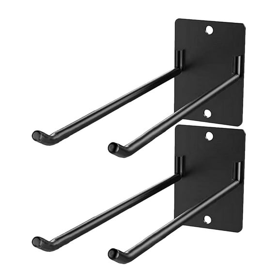 TABLZONE 2pcs Metal Garden Tool Hanger Rack for Garage and Home Storage Organizer, Heavy Duty Wall Mount