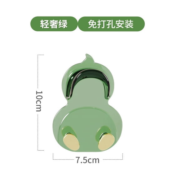 2pcs Wall-mounted Keys Hook  Shape Hanging Hook Home Wall Bag Hook Bathroom Hook