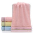 thumbnail image 1 of 2pcs Washcloths, Turkish Soft Wash Cloth Set, Small Hand Towels, Rags for Face and Body, Ultra Soft Cotton Towel , Ideal Everyday use, Compact & Lightweight B(73*34cm), 1 of 3