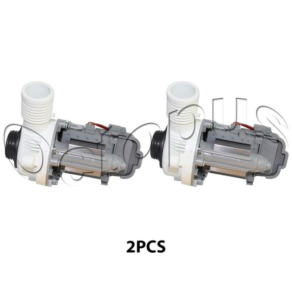 2pcs Washer Drain Pump Assembly for Whirlpool W10276397 AP4514539 PS2580215