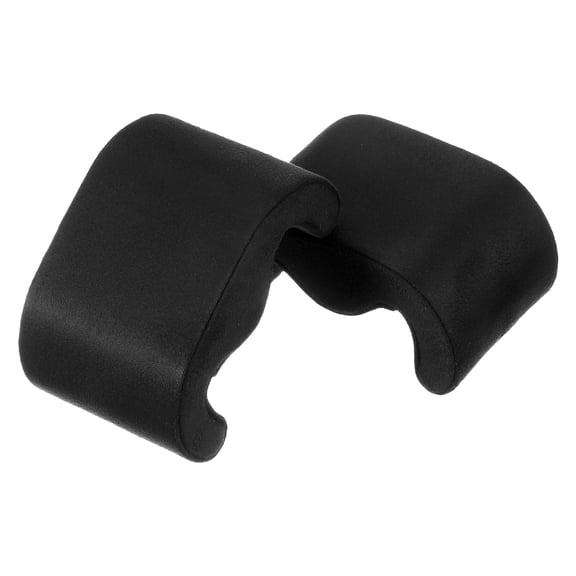 2pcs Watch Case Pillows, m Shaped Watch Display Pillow Velvet Watch Cushion Replacement for Watch Bracelet Display Storage, Black