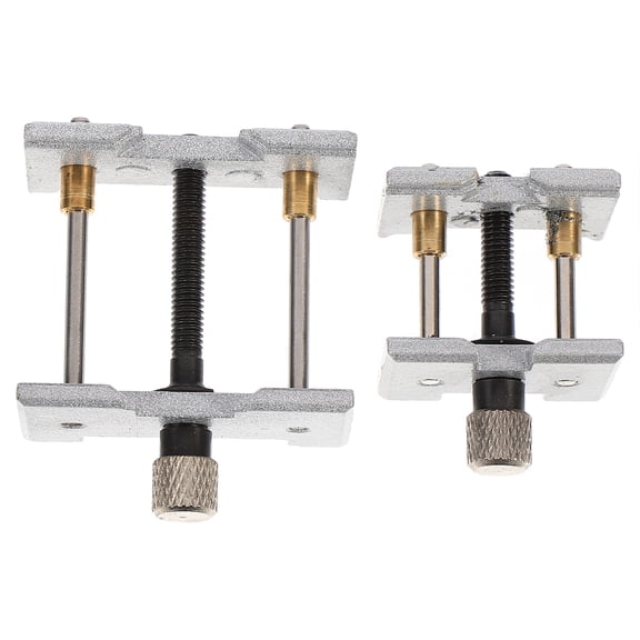 2pcs Watch Movement Holder Fixed Base Multi-function Watchmaker Watch Clamp