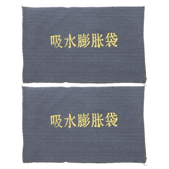 FONDOTIN Flood Prevention Sandbag Water Absorbing Expansion Bag Assorted Color 2Pcs
