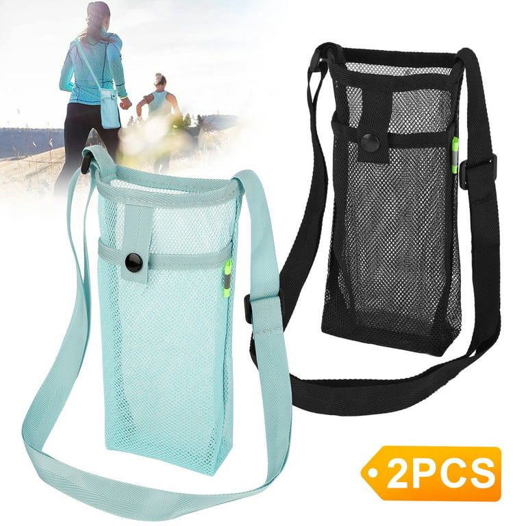 Dropship 2pcs Water Bottle Holder ; With Adjustable Shoulder Strap For  Outdoor Sports Gym Hiking Camping Walking to Sell Online at a Lower Price
