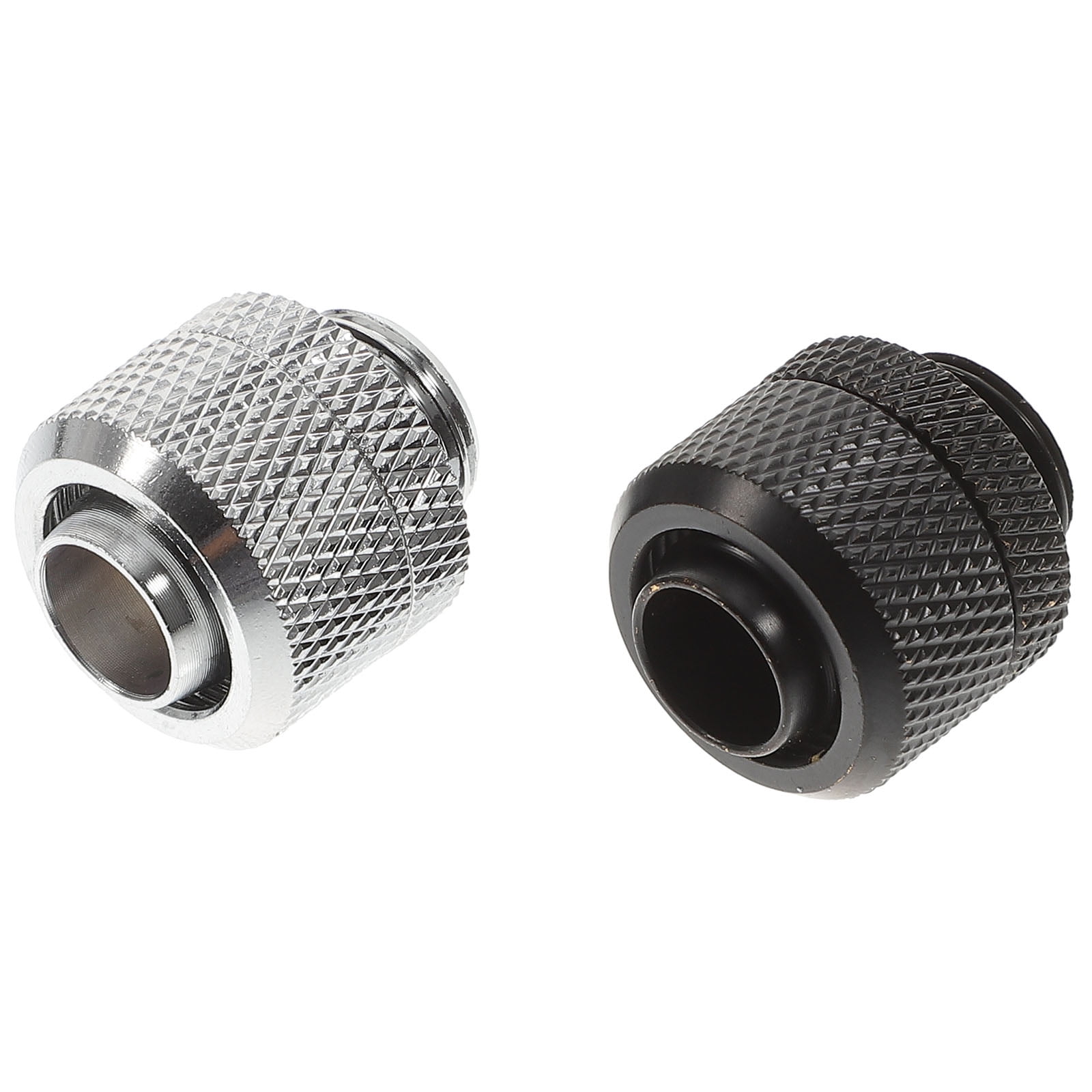WYN 2pcs Water Cooling Compression Fittings PC Thread Tube Connectors G1/4 Fittings