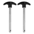 thumbnail image 1 of 2pcs Weight Stack Pin, Tensile 3/8 Inch Diameter Locking Space Weight Lifting Machine Pins Weight Stack Replacement Pin, 1 of 6