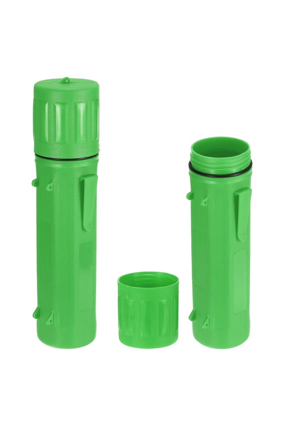 2pcs Welding Rod Storage Tube, 14 Inch Tungsten Electrode Holder Container Airproof Waterproof 4.5kg Capacity, Green