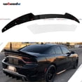 thumbnail image 1 of 2pcs Wickerbill Spoiler Compatible with 2015-2023 Dodge Charger, Venom Series V3 Style Fits for SRT Hellcat Scat Pack 392, Trunk Tail Deck Lid Wing Lip with RivNut Tool Accessory, 1 of 9