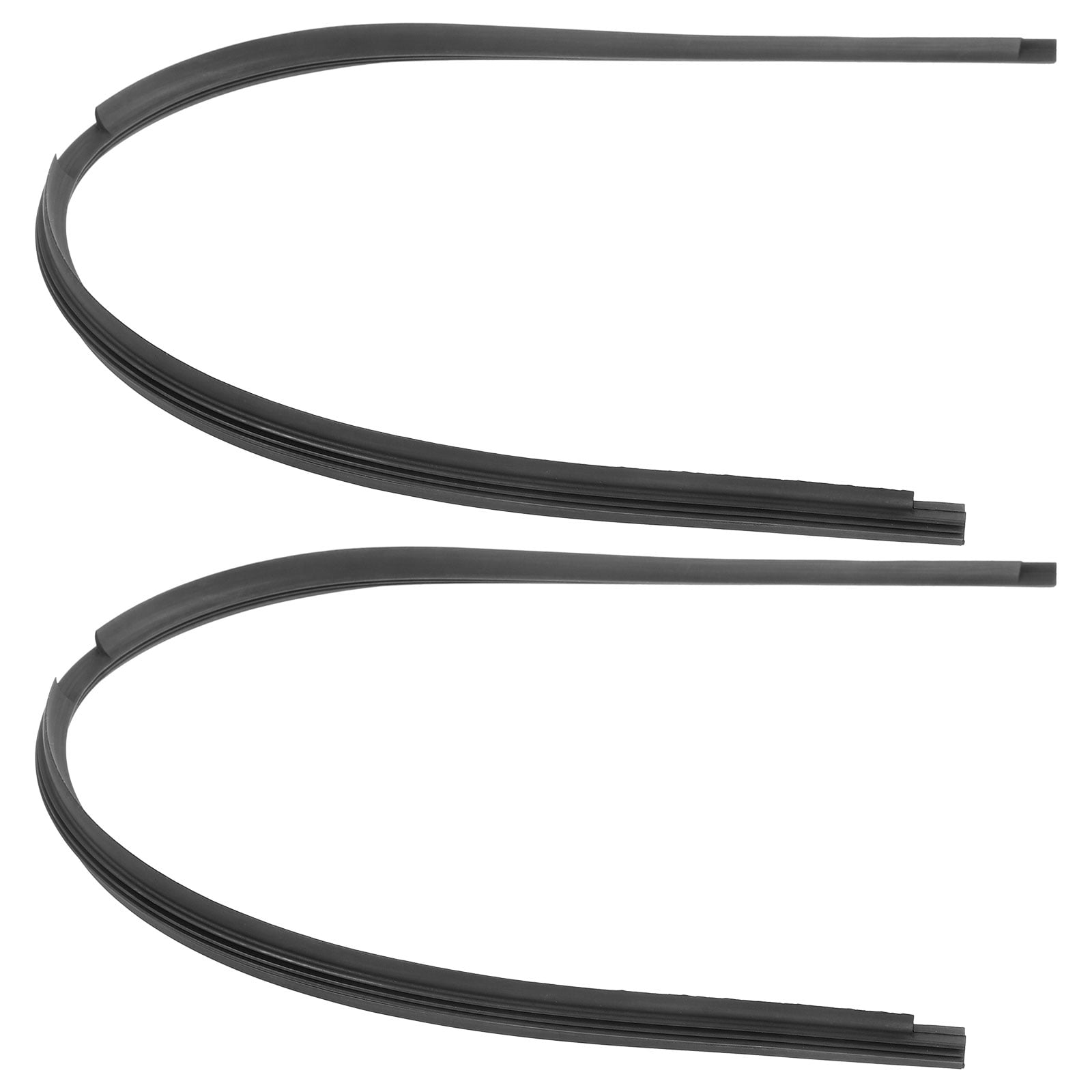 2pcs Windshield Wiper Plastic Blade Inserts Replacement Windshield