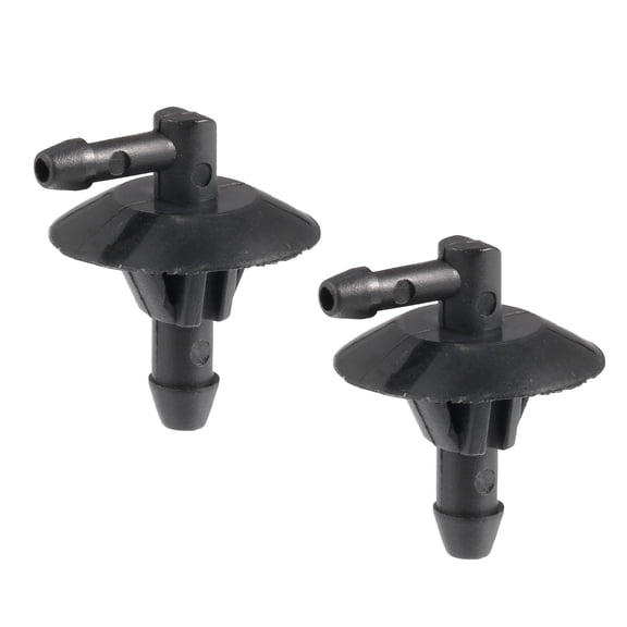 2pcs Windshield Wiper Washer Nozzle Spray Jet for Dodge Sprinter 2500 Base 2.7L L5 03-09 No.5125061AA