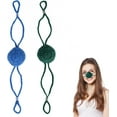 thumbnail image 1 of 2pcs Winter Nose Warmers, Crochet Nose Covers for Cold Weather Windproof & Cozy Protector Outdoor Ski, 1 of 7