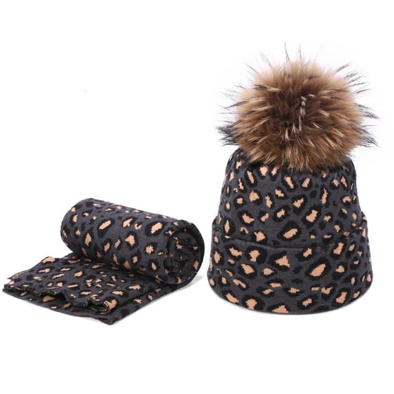 Ensemble Bonnet Et Écharpe Enfants Dino Excavator 3-8 Ans - JANGANNSA