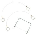 thumbnail image 1 of 2pcs Wire Clay Cutter Cutting Pottery Tools with Double Handle Sculpting Tools, 1 of 6