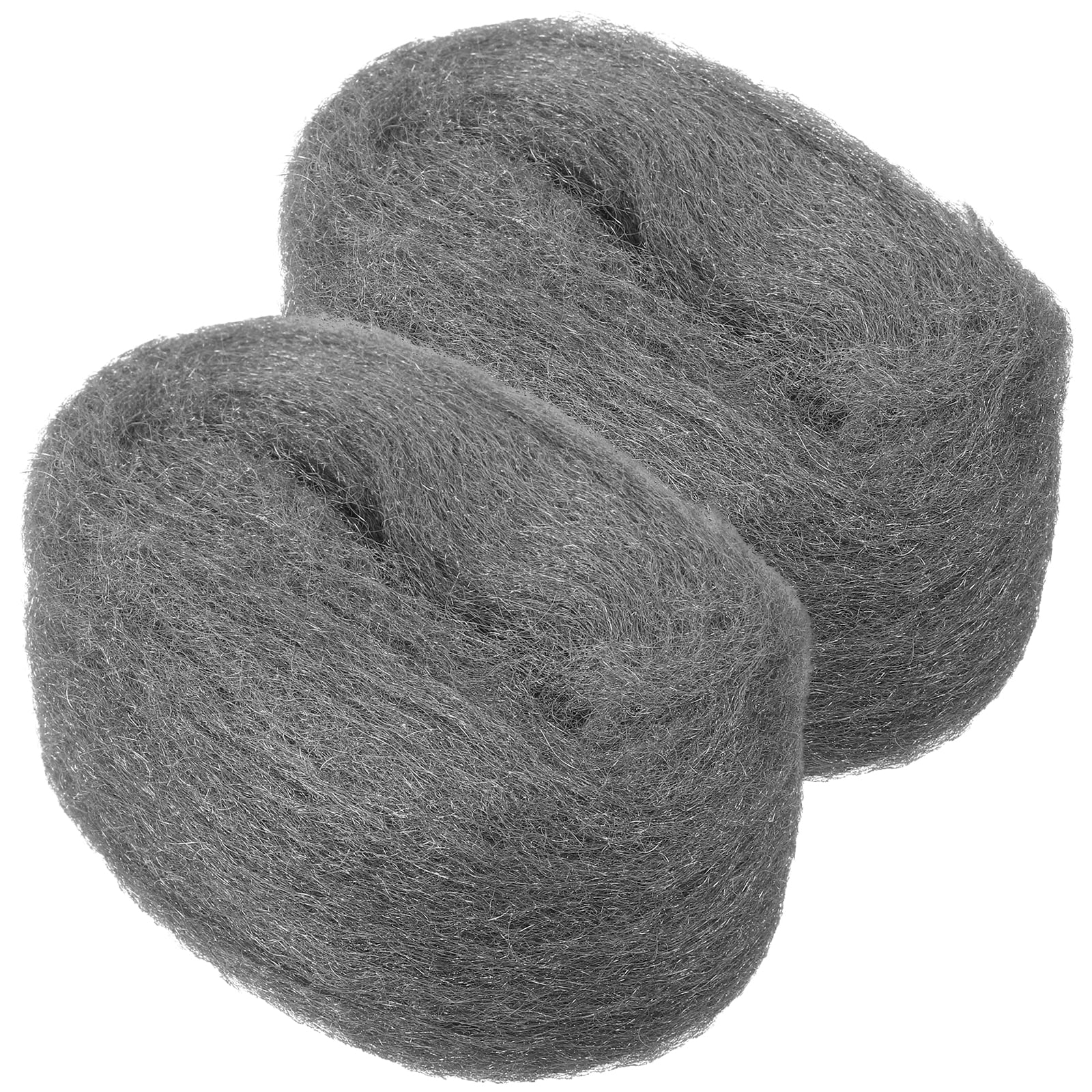 2pcs Wire Wool Cleaning Wool Fabric Coarse Steel Wool Wire Mesh for