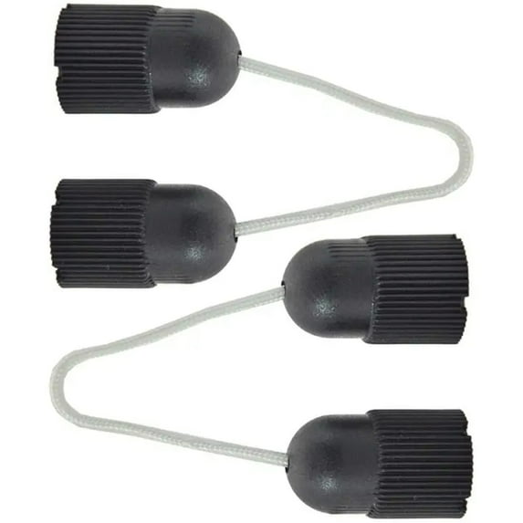 2pcs Wishbone Latex Tube Adapter Fishing Tool Spearfishing Connector Underwater Spear Connection Accessory 14mm Thread