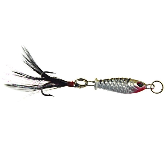 2pcs Wobbler Lead Fishing Lures Jigs Baits Artificial Baitstackle 6cm 4.3g