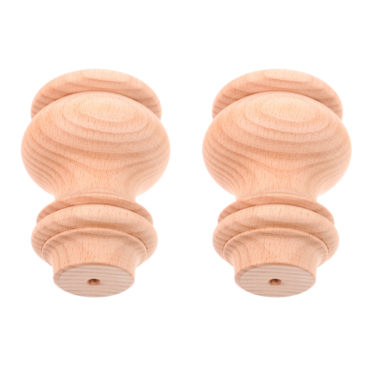 2pcs Wooden Furniture Foot Furniture Replacement Leg Wood Sofa Chair