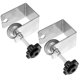 thumbnail image 1 of 2pcs Woodworking C Clamps Stainless Steel Work C-clamps Heavy Duty Clamps for Installation, 1 of 6