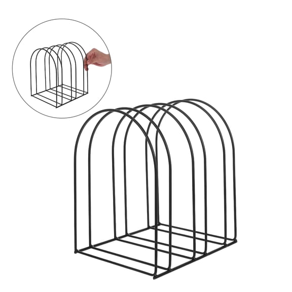 2pcs Woolen Hat Stand Winter Hat Storage Display Rack Wire Hat Holder