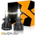 thumbnail image 1 of 2pcs XWQHJW 6000K H7 Headlight LED Bulbs High Beam Conversion Kit, 1 of 11