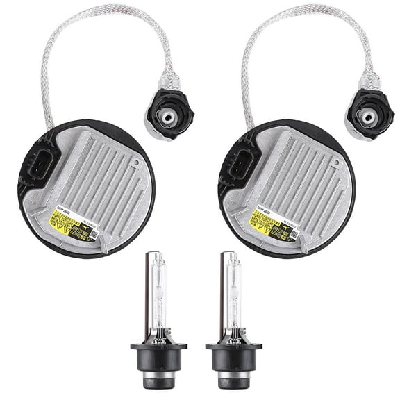 2pcs Xenon Ballast & Bulb Kit Control Unit Module Compatible for Lexus GS LX RX 350 450h 570 8110775020