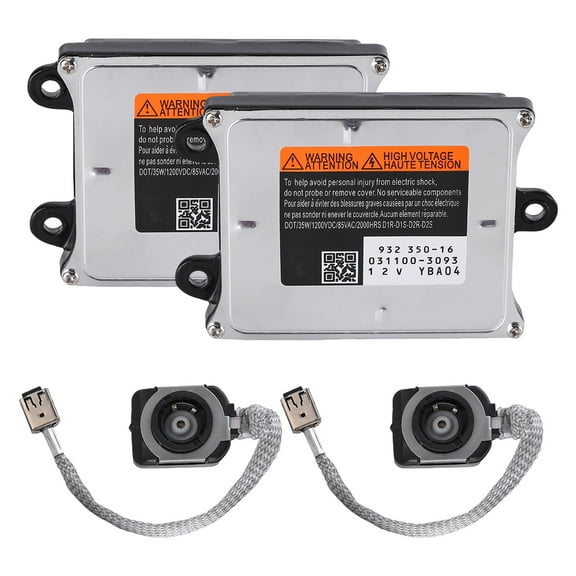 2pcs Xenon Ballast & HID Light Lamp Bulb Igniter Control Unit Compatible for 2010-2016 Cadillac SRX 22785848