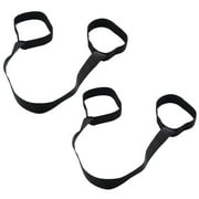 2pcs Yoga Mat Adjustable Sling Shoulder Strap Retractable Tie Fitness Belts