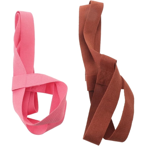 2pcs Yoga Mat Straps Adjustable Carrier Bands for Yoga Mats and Exercise Pads with Polyester Cotton Material Soft Texture and Excellent Grip for Gym