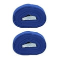 2pcs Zinc Alloy Ratchet Tie Down Straps Heavy Duty Lashing Straps